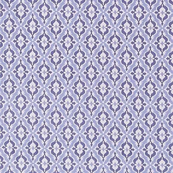 Amazon Basic Twin 3-Piece Microfiber Bed Sheet Set Blue Damask Soft Wrinkle-Free - Picture 3 of 7